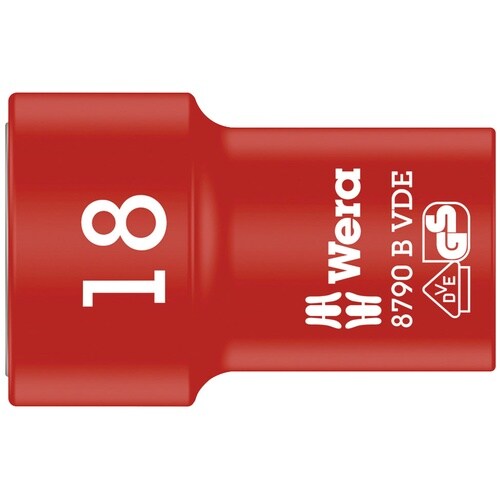 3/8DR 絶縁ソケット 六角サイズ18mm