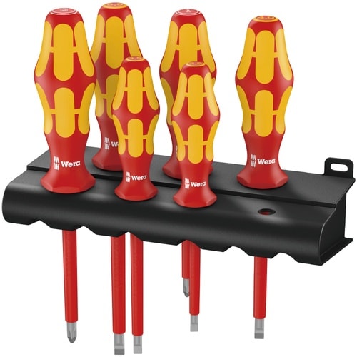 6本組 絶縁ドライバーセット プラスマイナス入り