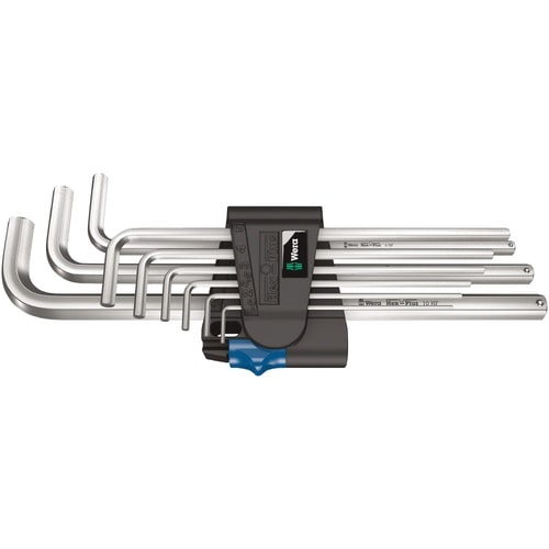 9本組 六角L型レンチセット 1.5−10mm