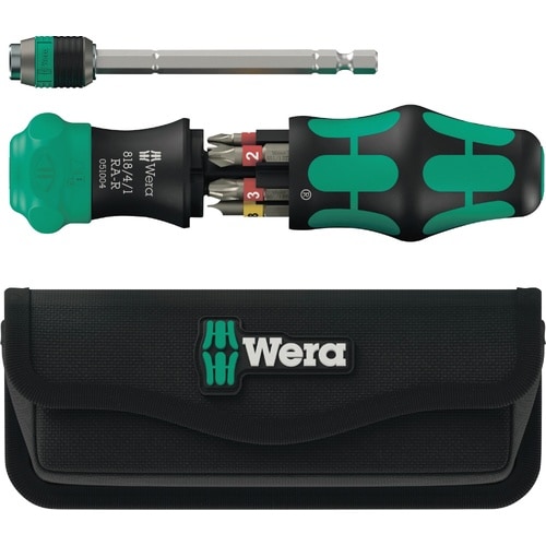 6.35mm ラチェット式 ドライバービットセット