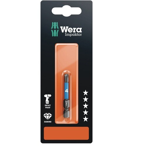 インパクト六角ビット 差込6.35mm 4mm