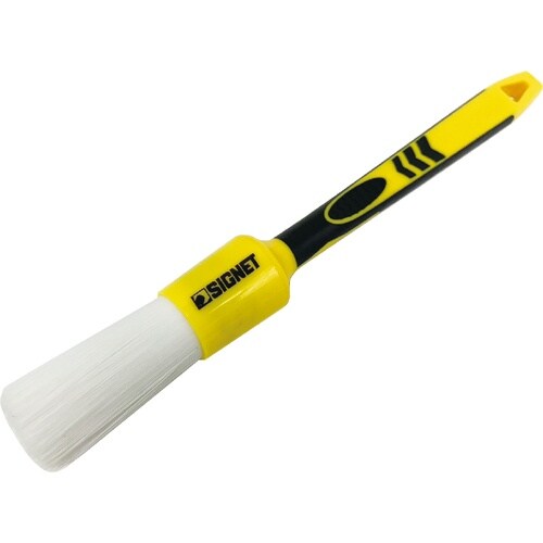 硬毛ホワイトPET洗車ブラシ ペン型 Mサイズ