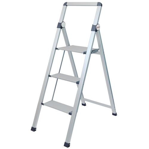 上枠付片面式アルミ踏台 スリムミニ