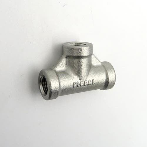 ステンレス製ねじ込み継手(304)チーズ