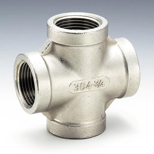 ステンレス製ねじ込み継手(304)クロス