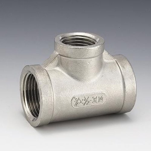 ステンレス製ねじ込み継手(304)異径チーズ