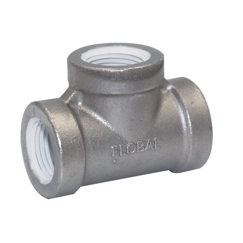 シール剤付ステンレス製ねじ込みチーズ