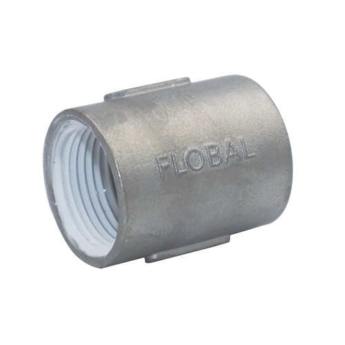 シール剤付ステンレス製ねじ込みソケット リブ付き