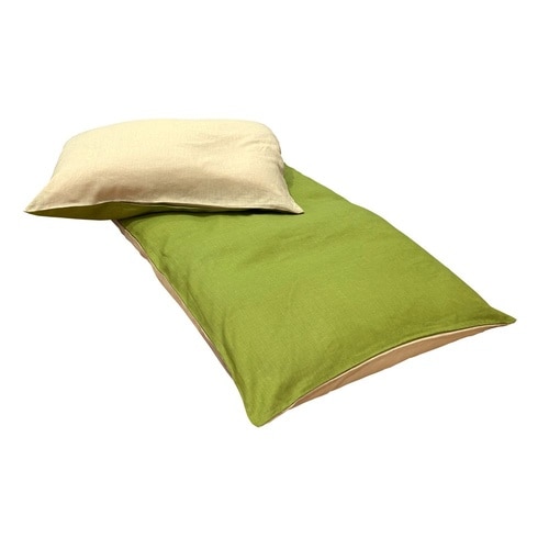 本麻カバー付 ごろんと寝られる長い座布団