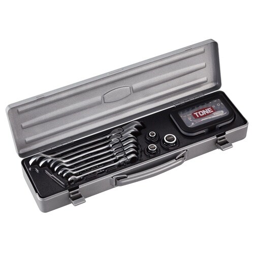 首振クイックラチェットメガネレンチセット