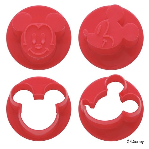 抜き型 ミッキーマウス キャラ弁 野菜抜き型