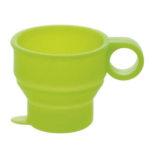 オウンカラー シリコン製 携帯ミニコップ グリーン