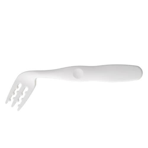 フォーク 右手用 介護 シリコン クリーム