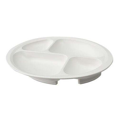 プレート 28cm すくいやすい クリーム