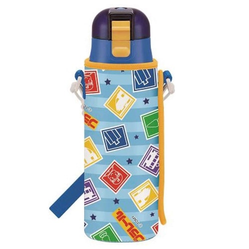 水筒 キッズ 470ml プラレール 直飲み