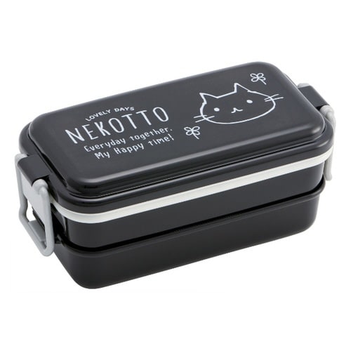 お弁当箱 2段 660ml ホーロー風 ふわっと
