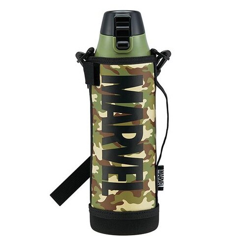 水筒 ステンレス 直飲み ワンタッチ MARVEL