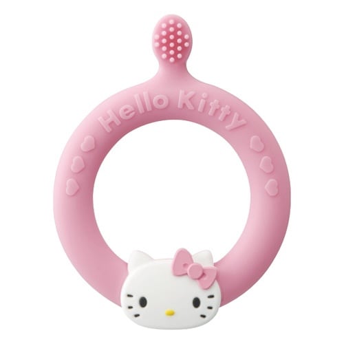 ベビー 歯ブラシ ハローキティ 乳歯用 シリコーン