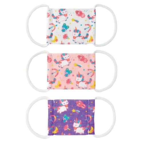 マスク 赤ちゃん ユニコーン 3枚 セット