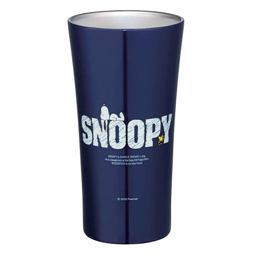 タンブラー 400ml スヌーピー ロゴ