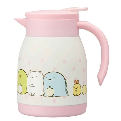 卓上ポット 600ml すみっコぐらし ステンレス