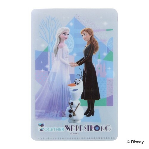 マスクケース 子供用 アナと雪の女王 Wポケット