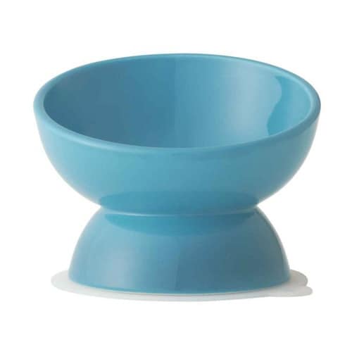 ペット用食器 短頭犬用 陶器 ミント