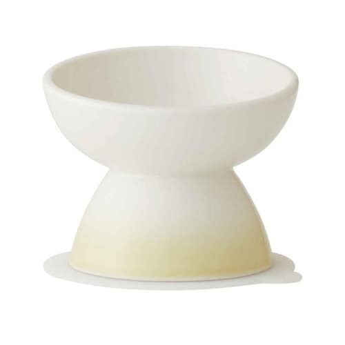 ペット用食器 小型犬用 陶器 アイボリー