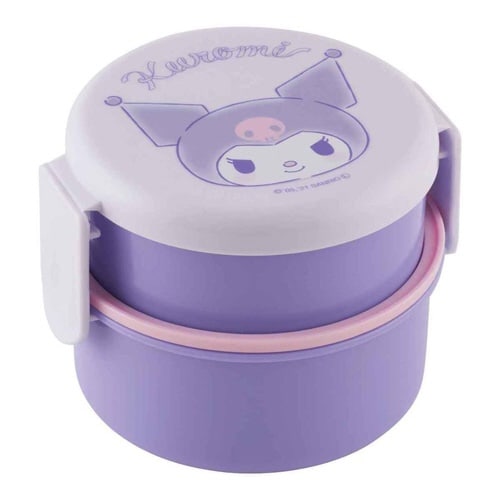 弁当箱 2段 500ml 抗菌 丸型 クロミ