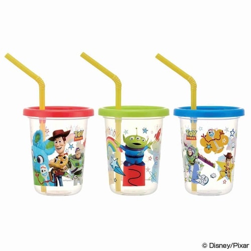 タンブラー ストロー付き 3個入り 230ml