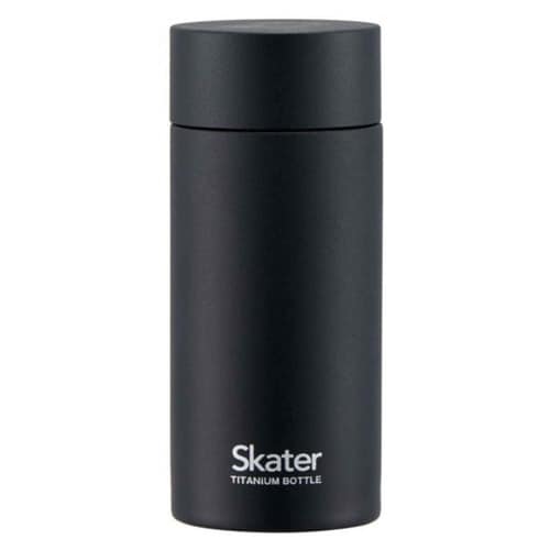 水筒 200ml チタン製 SKATER ブラック
