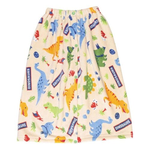 巻きタオル 吸水速乾 タオル ディノサウルス