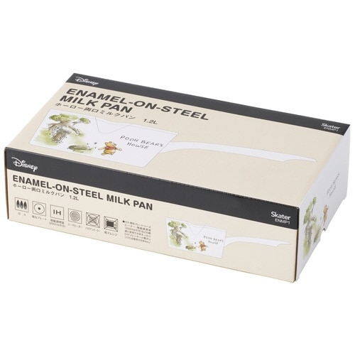 ミルクパン 1.2L IH対応 ホーロー製