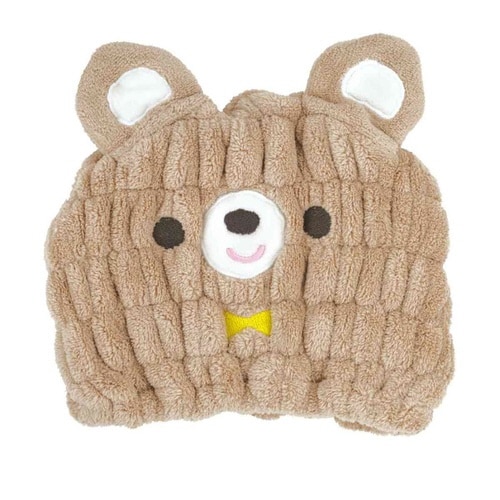 ヘアキャップ 吸水速乾 くま