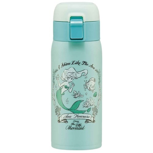 水筒 350ml ステンレス ワンタッチ 直飲み