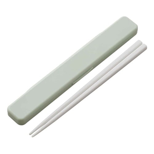 箸箱セット 抗菌 箸 18cm グリーン
