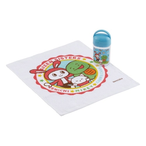 おしぼりセット 抗菌 ケース付 まいぜんシスターズ