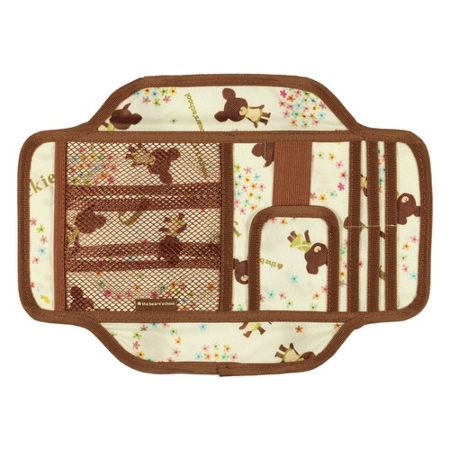 サンバイザー 収納 ポケット くまのがっこう