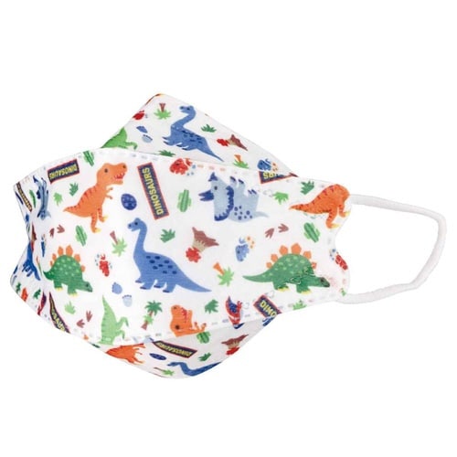 高機能立体マスク 子供用 5枚入り ディノサウルス
