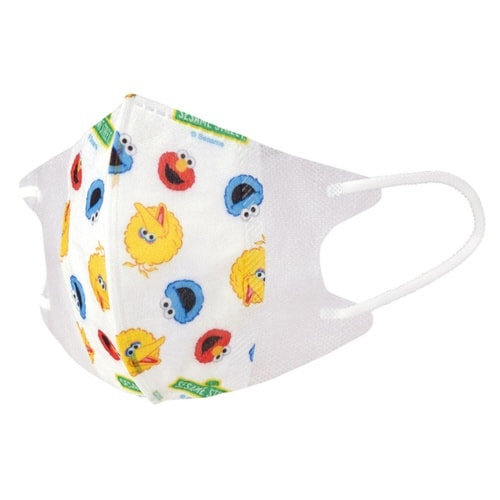 マスク 子供用 子供立体マスク セサミストリート