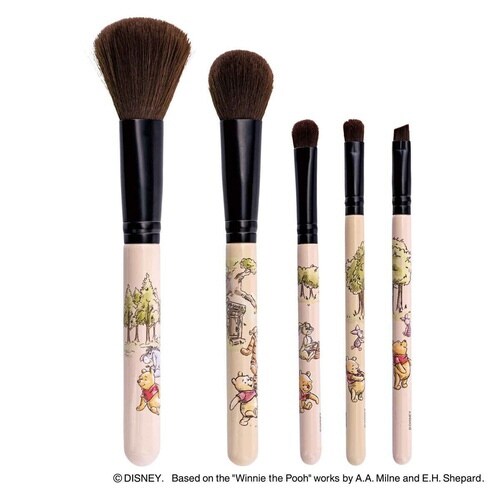 化粧筆 セット キャラクター くまのプーさん