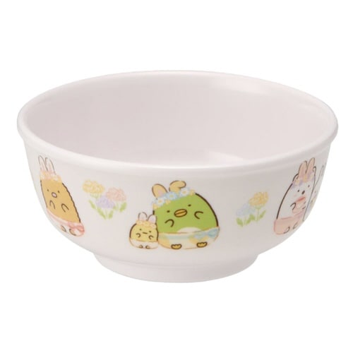 茶碗 240ml メラミン製 SGうさぎのおにわ