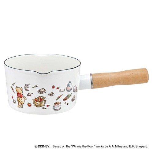 鍋 ホーロー ミルクパン 13cm くまのプーさん