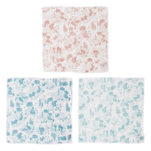 ふきん かや生地ふきん 3枚入 ピーターラビット