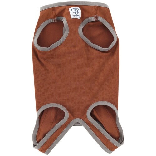 術後服 ペット用 女の子用 4号 ブラウン