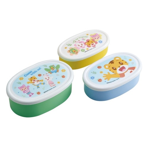 弁当箱 抗菌 3個セット しまじろう23