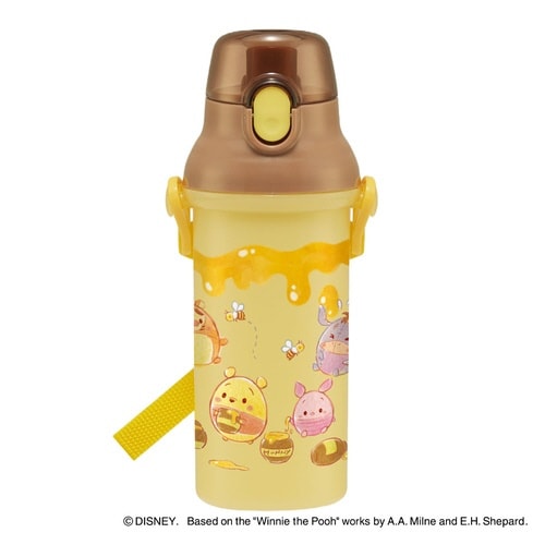 水筒 キッズ 480ml 抗菌 ウフフィプーさん