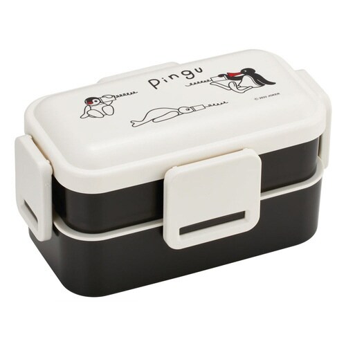 お弁当箱 2段 抗菌 600ml ピングー
