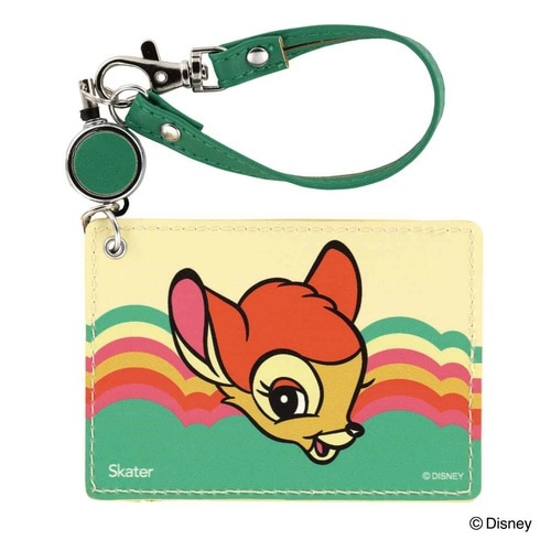 定期入れ リール パスケース レトロバンビ