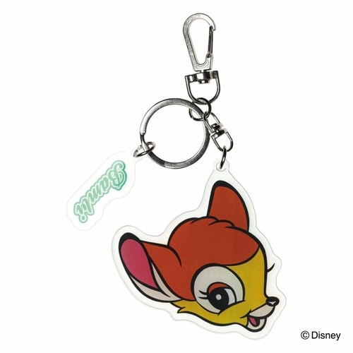 キーホルダー アクリルキーホルダー レトロバンビ